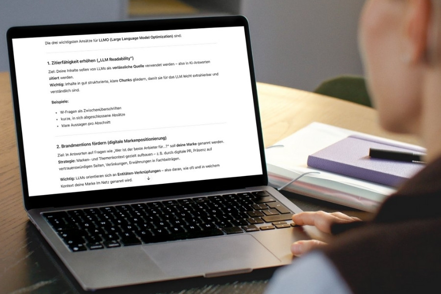 LLMO: Webseite für KI-Suchen optimieren