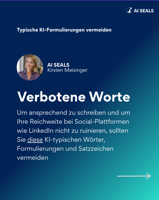 Checkliste: Typische KI-Formulierungen vermeiden
